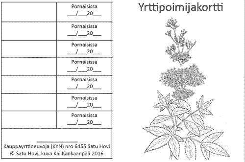 Yrttipoimijakortti