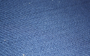 Blue Viking style fabric